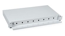 Cabeus ODF-19-8-ST Кросс бокс оптический 19 на 8 ST(FC) со сплайс-кассетой, выдвижной (без пигтейлов и проходных адаптеров) | код 7299c | Cabeus