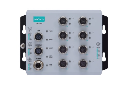 Коммутатор TN-4908-ETBN-F-4GTX-4GTXBP-WV-CT-T 8*GE ETBN Firewall router with 4*GE BP, 24-110 VDC power input, conformal coating,-40 to 70 C, IP40 | код 00-06137877 | MOXA