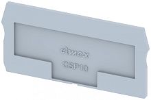 Концевая пластина для клемм, синяя CSP10-BLUE | код 3910870001 | Elmex