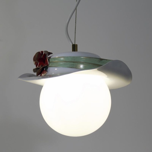 Светильник "Шляпа" НСБ 01-60-120 Е27 (ИМ) бел./зол. Элетех 1005403918 Светильник "Шляпа" НСБ 01-60-120 Е27 (ИМ) бел./зол. Элетех 1005403918