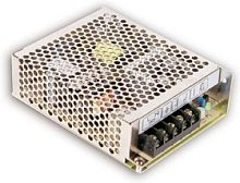 Источник питания AC-DC, 75Вт, вход 88…264В AC, 47…63Гц / 125…373 В DC, выход 48В/1.6A, рег. вых 42…54 В , изоляция 3000В AC, в кожухе 129х97х38мм, -20…+70С | код RS-75-48 | MeanWell