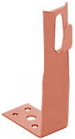 Дер. пр. кр. 6-8мм угловой h=150мм медь IEK | код ZDP87-50-1-68-150 | IEK