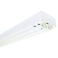 Светильник люминесцентный ЛСО01-2х36-012 IP20, 1235x145x100 мм, ЭПРА,T8, G13, сталь | код 251236110 | Ксенон