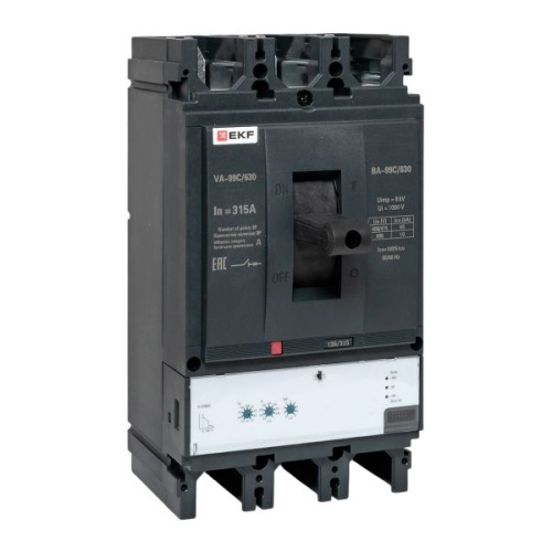 Выключатель автоматический ВА-99C (Compact NS) 630/315А 3P 45кА PROxima | код mccb99c-630-315 | EKF фото 2 Выключатель автоматический ВА-99C (Compact NS) 630/315А 3P 45кА PROxima | код mccb99c-630-315 | EKF фото 2