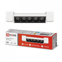 Светильник трек лин сд пов LTR-02R-TL 1040W 10Вт 4000К 210мм 24гр белый серии TOP-LINE IN HOME | код 4690612045702 | IN HOME