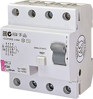 Реле дифференциальное (УЗО) EFI-4 63/0,03 тип AC (10kA) | код 002062144 | ETI
