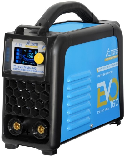 Сварочный аппарат ТСС EVO MMA-160 инвертор MMA DC/TIG DC 4.8кВт | код 2000409 | ТСС