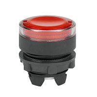 Головка кнопки OptiSignal D22 A5-PL-4 с подсветкой красная пластик ZB5AW343 | код 332307 | КЭАЗ