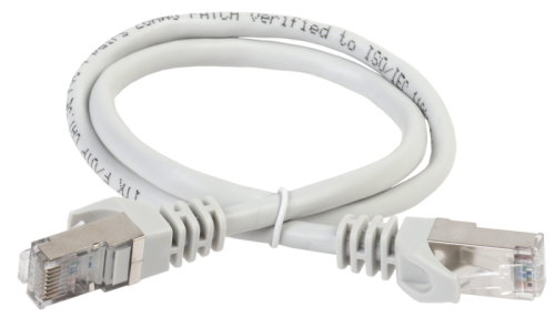 ITK Коммутационный шнур (патч-корд), категория6 FTP, LSZH, 1м, серый | код PC01-C6FL-1M | ITK by IEK ITK Коммутационный шнур (патч-корд), категория6 FTP, LSZH, 1м, серый | код PC01-C6FL-1M | ITK by IEK