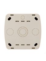 Демет Выключатель наружный бежевый | код 711-0300-100 | Lezard