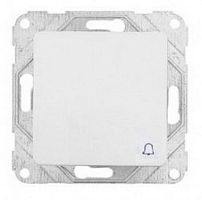 ВЫКЛ. звонок однотакт. б/рамки OPTIMA | код 12016103 | POLO