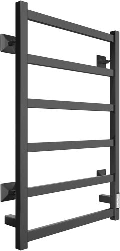 Полотенцесушитель электрический из квадратного профиля J plaza neo 80/40 с диммером цвет чёрный матовый | код 4657763840426 | ДВИН