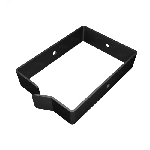 Кольцо для организации кабеля в шкафах 90х60мм, металл, черный RAL 9005 | код NTSS-ORGR-90х60-BL | NTSS