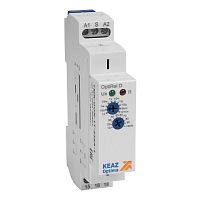 Реле времени OptiRel D TMR-DON-1T-240U-2 задержка включения 16А 2СО 12-230АС/DC | код 332012 | КЭАЗ