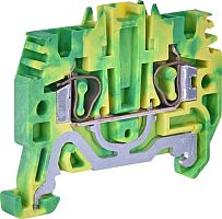 Клемма пружинная заземляющая ESP-HTE.2 (2,5 мм2, желто-зел.) | код 003903191 | ETI