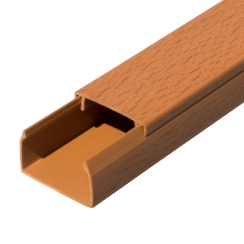 Кабель-канал бук 2-й замок 40х25 мм (30м/уп) Промрукав | код PR.025432 | ПРОМРУКАВ