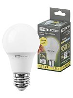 Лампа светодиодная А60 10 Вт, 230 В, 3000 К, E27 TDM | код SQ0340-0373 | TDM