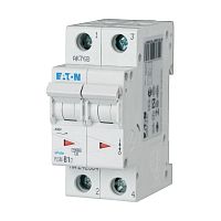 Авт. выключатель PLSM-C1/2, 2P, 1A, хар-ка C, 10kA, 2M | код 242390 | EATON
