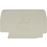 Разделительная пластина, для клемм WKFN 2,5..., цвет: синий | код 07.312.6855.6 | Wieland