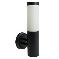 Светильник ДБУ-18w вверх Е27 без лампы IP44 черный | код 51522 | Feron