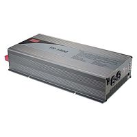 Источник питания DC-AC, 1500Вт, Рпик=2250Вт, Uвх=42 - 60В DC, Uвых=110В АС, КГИ<3%, изоляция 3000В AC, в кожухе 420х220х80мм, -10…+60С | код TS-1500-148A | MeanWell