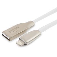 Кабель Cablexpert для Apple CC-G-APUSB01W-1.8M, AM/Lightning, серия Gold, длина 1.8м, белый, блистер | код CC-G-APUSB01W-1.8M | Cablexpert