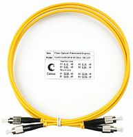 Cabeus FOP(d)-9-FC-FC-3m Шнур оптический duplex FC-FC 9/125 sm 3м LSZH | код 7492c | Cabeus