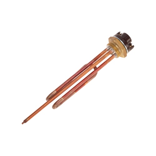 Нагревательный элемент для бойлера, ТЭН, RCT-2500 Вт, фланец М6, 42 мм, с терморегулятором 70 градусов и уплотнительным кольцом | код 70-0319-1 | REXANT