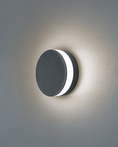 Светильник светодиодный 80 557 NOF-D-W-002-01 12Вт 3000К IP54 300лм для наружной подсветки круг черн. Navigator 80557