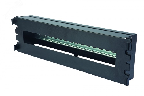 Панель 19 с DIN-рейкой 3U 22 модуля | код 60A-42-03-11BL | Eurolan