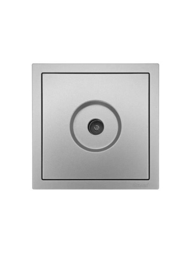 ZIMA Розетка ТВ оконечная серый матовый LEZARD | код 704-7488-130 | LEZARD фото 3