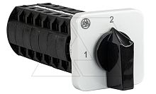 Переключатель BS 16 71 U, 6P, 20A, тип 1-2 (90°), 6NO на 1_2, на дверь, фронт IP40 | код EAC602560R | Rade Koncar