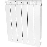 Радиатор биметаллический секционный 500/80/12 боковое подключение | код SRB-0110-050012 | STOUT