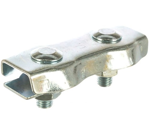 Зажим для троса двойной 10мм Duplex оцинкованный | код duplex-10 | Крепдил