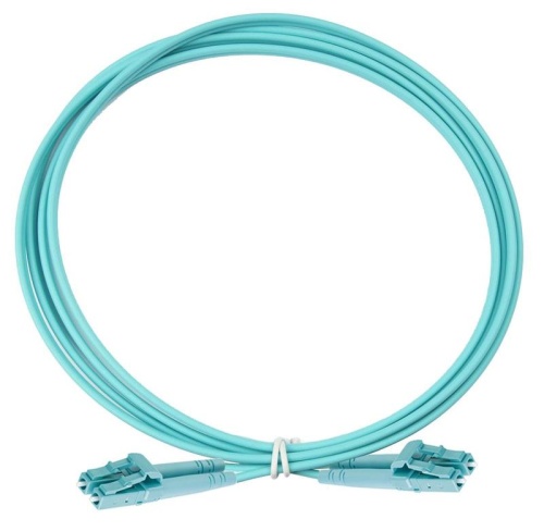 Шнур коммутационный оптический дуплексный, OM3, 2х50/125, LC-LC, 3 м | код 41F-30-LC-LC-03 | Eurolan Шнур коммутационный оптический дуплексный, OM3, 2х50/125, LC-LC, 3 м | код 41F-30-LC-LC-03 | Eurolan