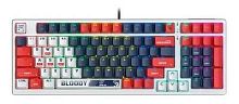 Клавиатура A4Tech Bloody S98 механическая синий/белый USB for gamer LED (SPORTS NAVY) | код 1891213 | A4TECH