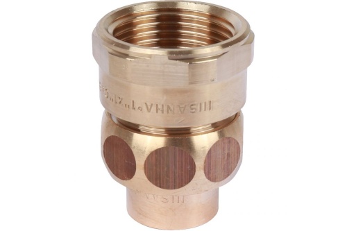 Сгон самоуплотняющийся бронза пайка 28, модель 4340 (1434028) | код RG008TBBTJLSB1 | Sanha