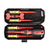 Набор диэлектрических отверток НИО-4405+ серия ПРОФИ | код 83785 | КВТ