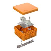 Коробка огнестойкая для о/п 40-0210-FR6.0-4 Е15-Е120 RAL2004 80х80х40 (44 шт/кор) Промрукав | код 40-0210-FR6.0-4 | ПРОМРУКАВ