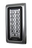Панель кодовая со встроенным считывателем карт EM-Marine, антивандальный корпус,материал-нержавеющая сталь, подсветка кнопок | код AT-CP200EM-W | AccordTec