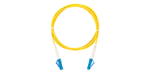 Шнур NIKOMAX волоконно-оптический, соединительный, одномодовый 9/125мкм, стандарта OS2, LC/UPC-LC/UPC, одинарный, LSZH нг(A)-HFLTx, 2мм, желтый, 3м | код NMF-PC1S2C2-LCU-LCU-003 | NIKOMAX