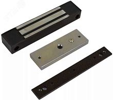 Замок электромагнитный , коричневый | код ML-180KB с планкой | AccordTec