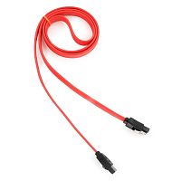 Кабель интерфейсный SATAIII Cablexpert CC-SATAM-DATA-0.8M, 80см, 7pin/7pin, защелка, пакет | код CC-SATAM-DATA-0.8M | Cablexpert