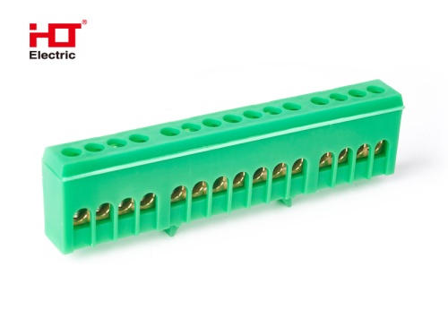 Шина PE земля в корп изол на DIN-рейку ШНИ-6*9-15-К-Зеленый HLT | код 081-05-04 | HLT Шина PE земля в корп изол на DIN-рейку ШНИ-6*9-15-К-Зеленый HLT | код 081-05-04 | HLT