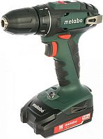 Дрель-шуруповерт Metabo BS 18 аккум. патрон:быстрозажимной (кейс в комплекте) (602207550) | код 1908763 | METABO