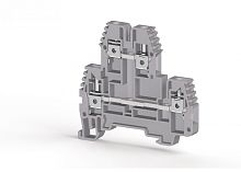 325 344, Клеммник 2-х ярусный, 4 мм.кв. (красный), PIK 4RD | код 0.0.0.3.25344 | KLEMSAN