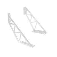 Кронштейн в стиле лофт для крепления полок, настенный, белый REXANT | код 38-0681 | REXANT