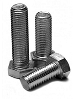 Болт DIN933 с шестигранной головкой оцинкованный М8х100 (20 шт) - коробка с ок. Tech-Krep | код 126505 | Tech-KREP