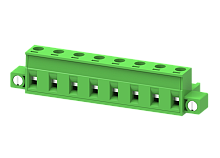 MC-RB7.62H05C-K Разъём гнездовой MC, шаг 7.62мм,5 конт. с винт.,зел., шт | код MC-RB7.62H05C-K | SUPU