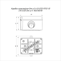 Коробка огнестойкая для о/п 40-0351-FR1.5-10 E15-E120 для о/п RAL2004 150х110х90 (6 шт/кор) Промрукав | код 40-0351-FR1.5-10 | ПРОМРУКАВ